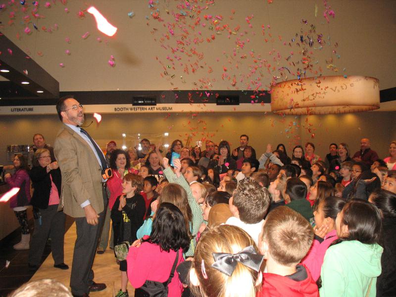 TELLUS SCIENCE MUSEUM CONFETTI CANNONS