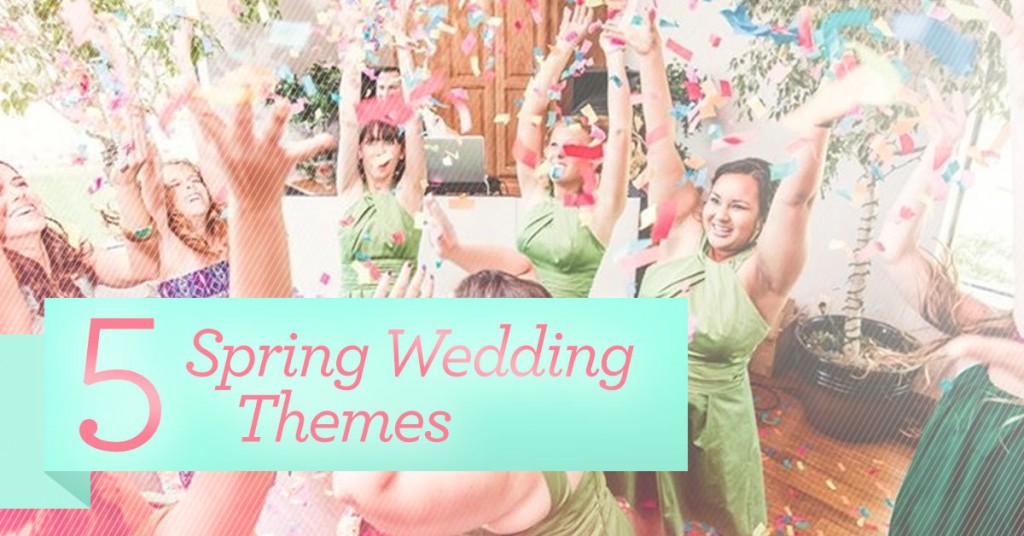 5 Spring Wedding Themes