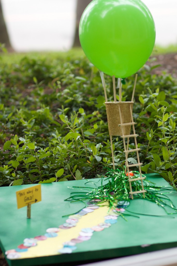 DIY Glowing Leprechaun Trap