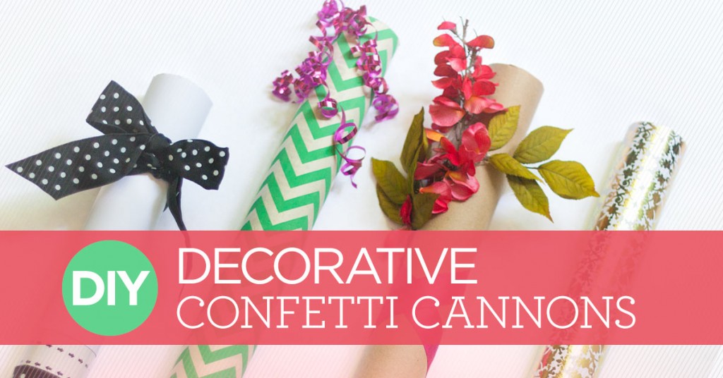 DIY: Decorative Confetti Cannons
