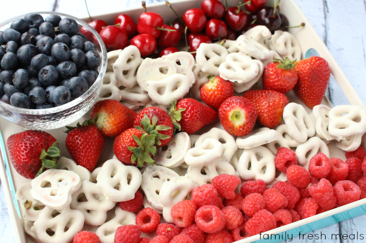 Flag Fruit Tray