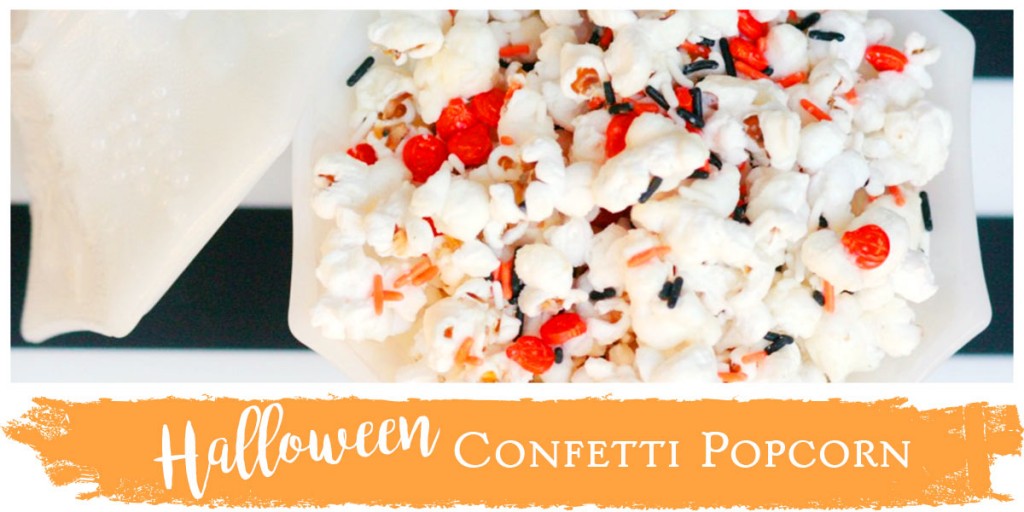 Halloween Confetti Popcorn