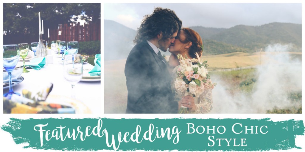Featured Wedding: Boho Chic Style