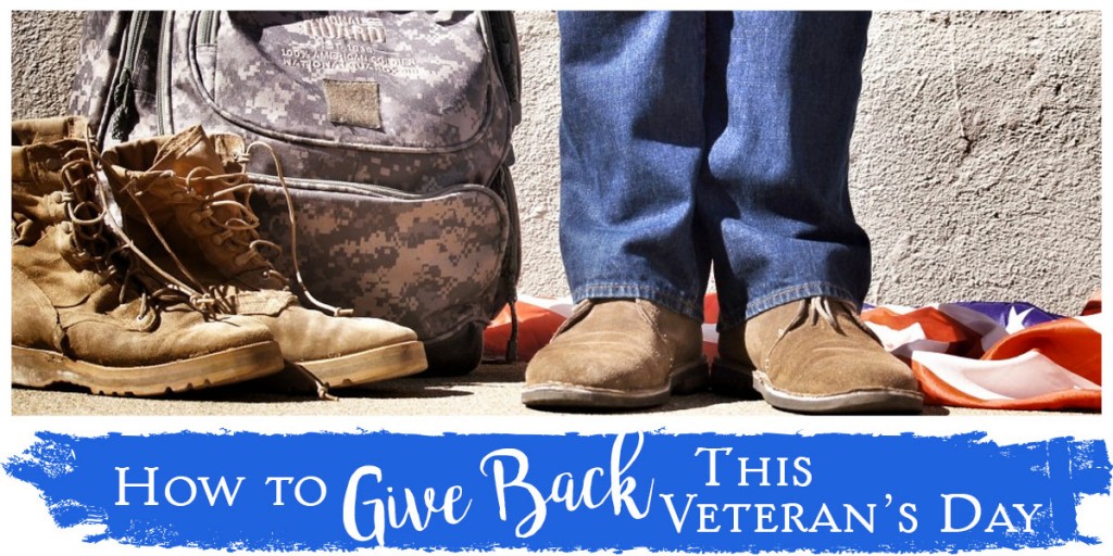 How to Give Back This Veteran's Day