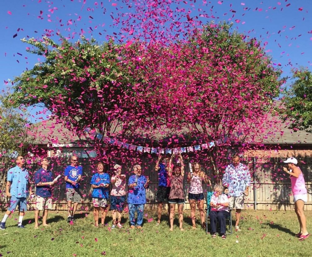 Gender Reveal Confetti Cannons 