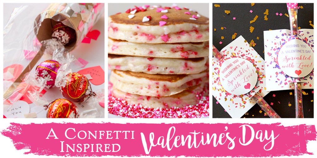 A Confetti-Inspired Valentine's Day