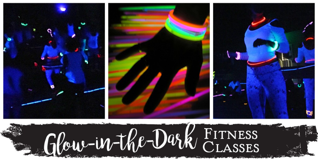 black light spin class