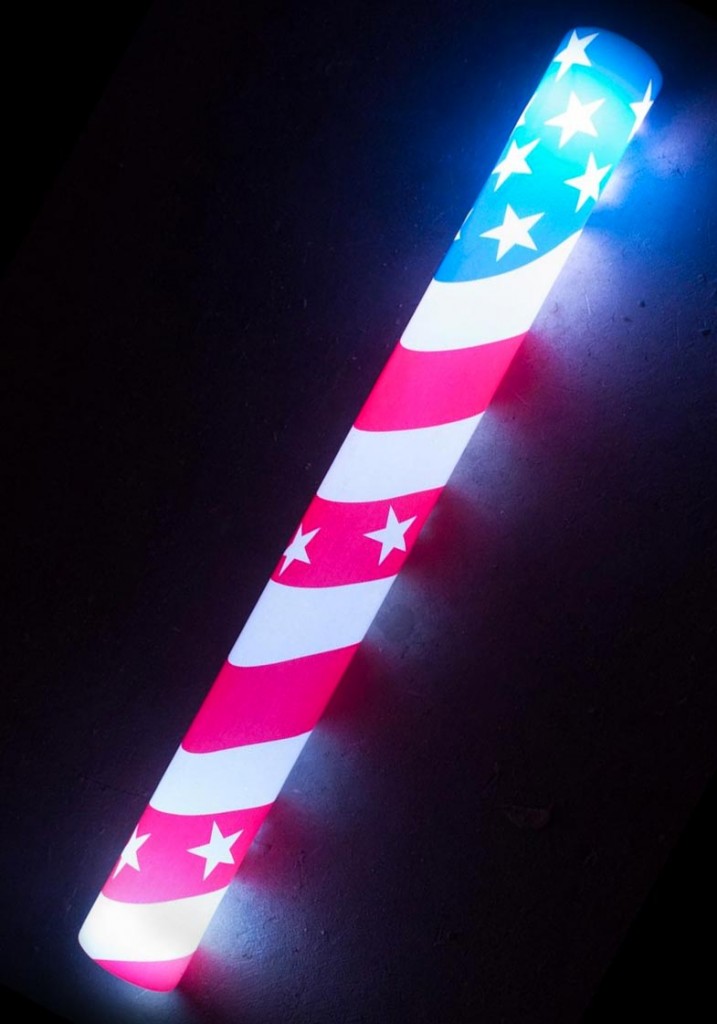 Patriotic LED Foam Stick