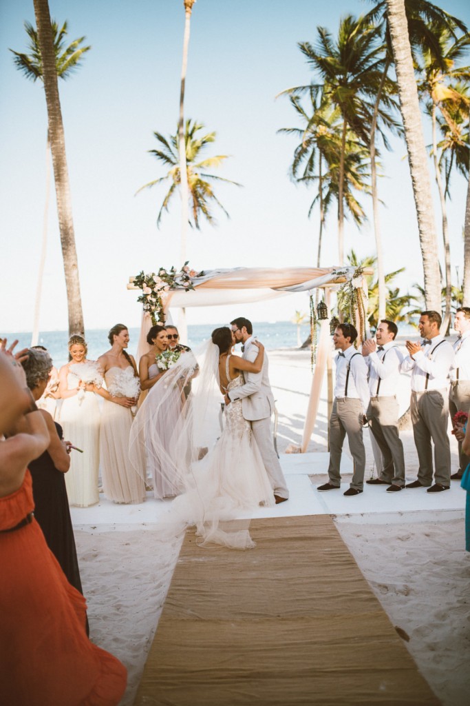 Jellyfish Bohemian Beach Wedding by Style Me Pretty