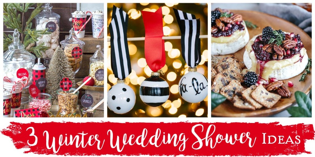 3 Winter Wedding Shower Ideas