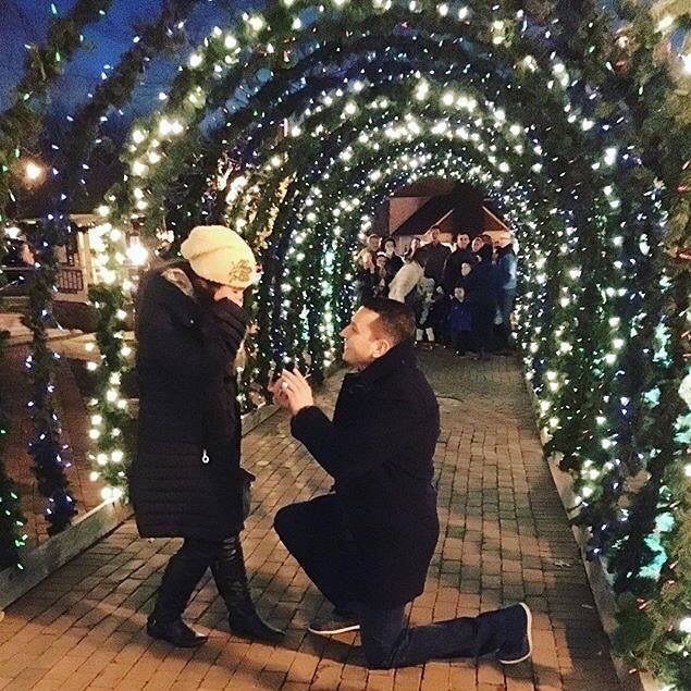 She said yes!