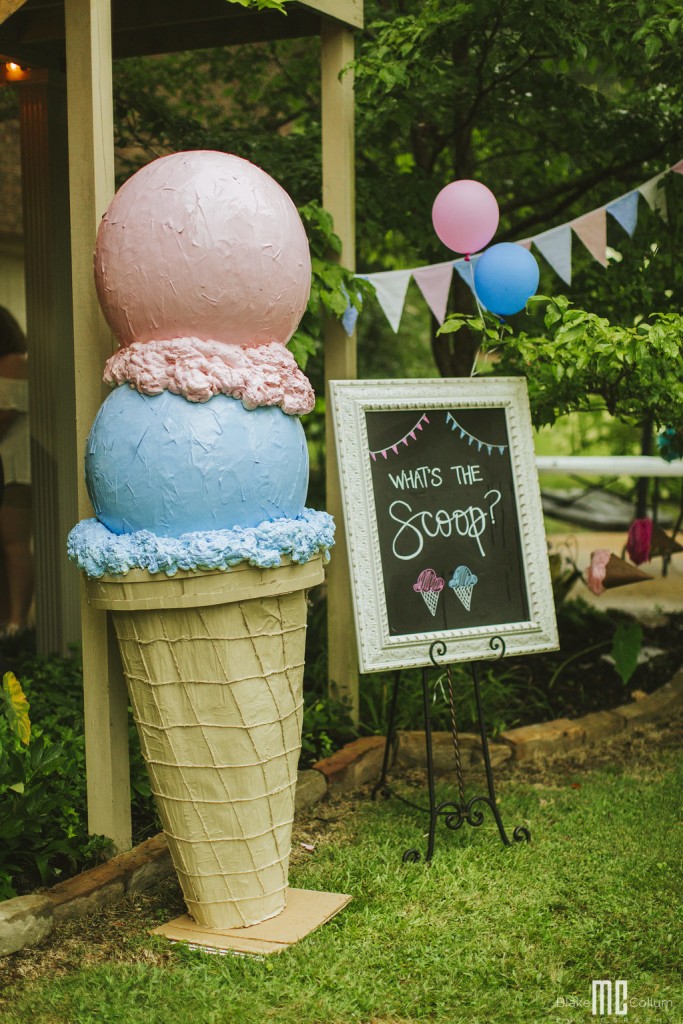 Get the Scoop Gender Reveal Party