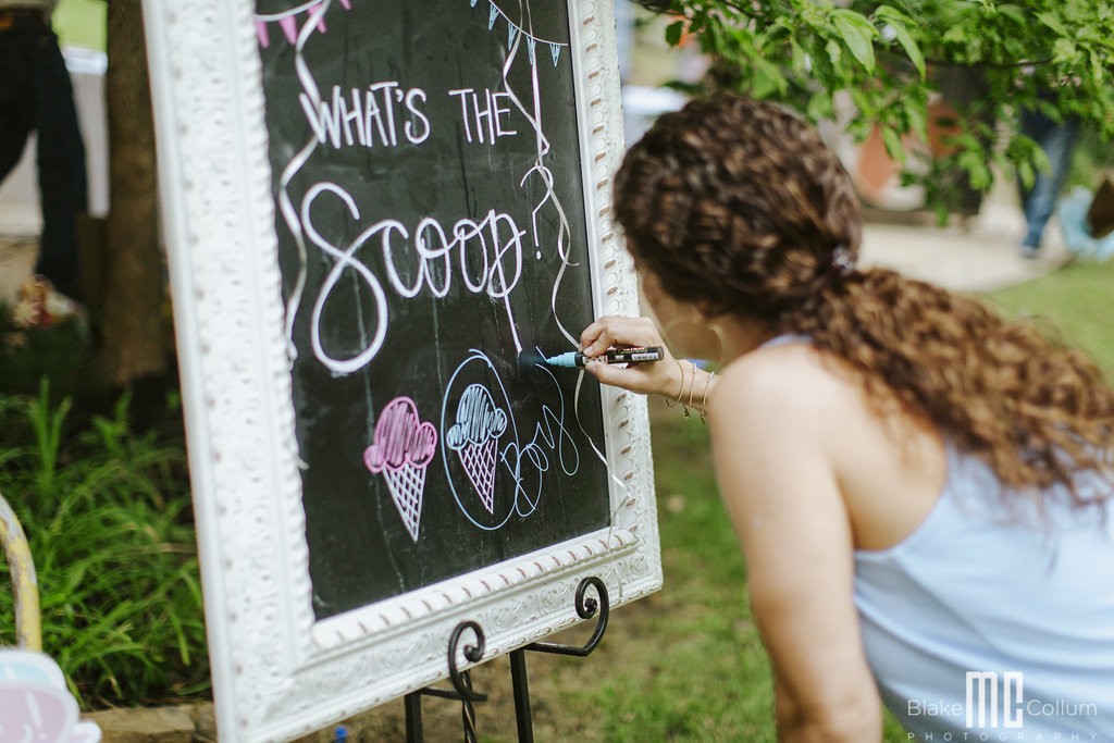 Get the Scoop Gender Reveal Party