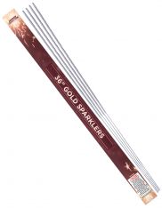 36" Gold Sparklers