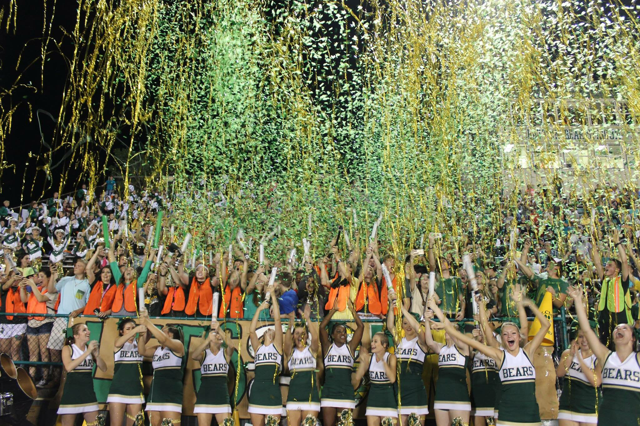 Green Confetti Cannon Superior Celebrations
