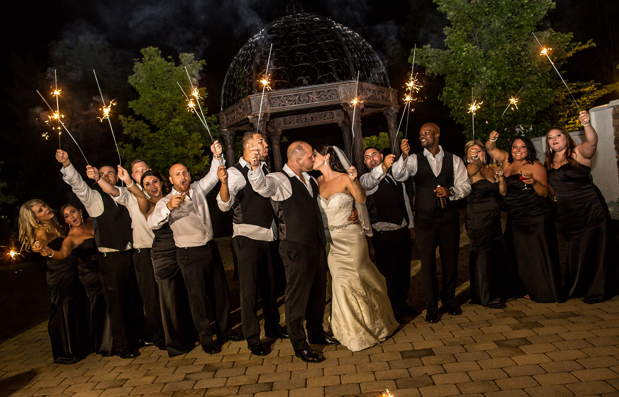 36" Gold Sparklers Long Sparklers for Weddings and Celebrations! Superior Celebrations
