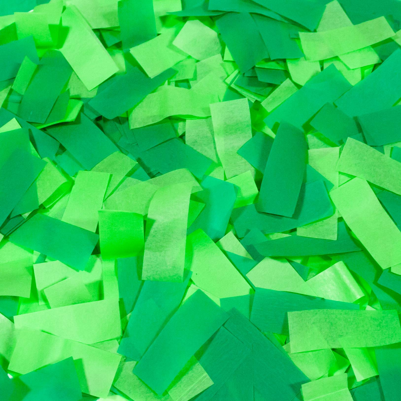 Green Confetti Cannon Superior Celebrations