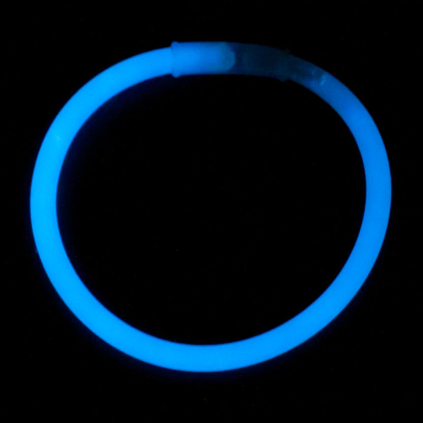 blue glow bracelets